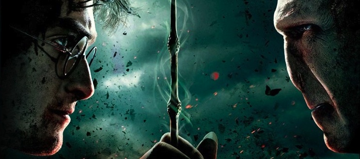 Harry Potter Voldemort face off